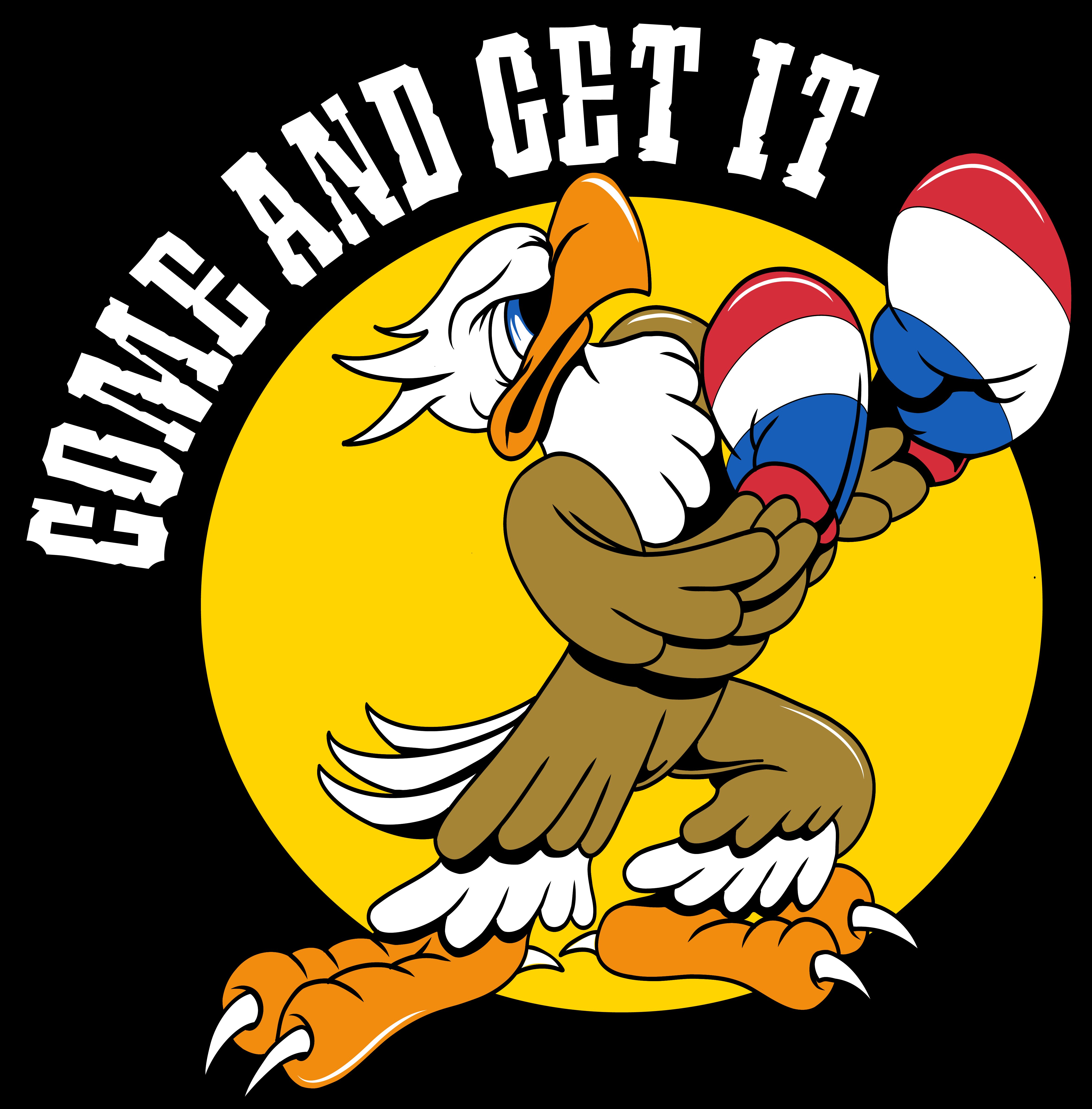 Come and Get It — Eagle Merch Graphic