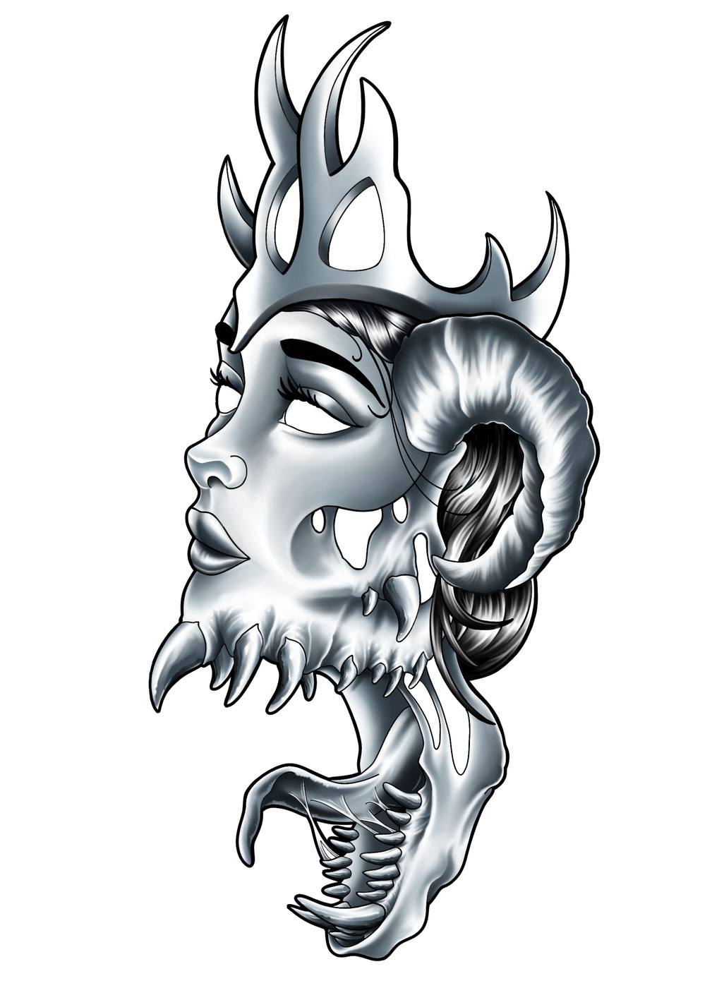 Queen Editorial Illustration