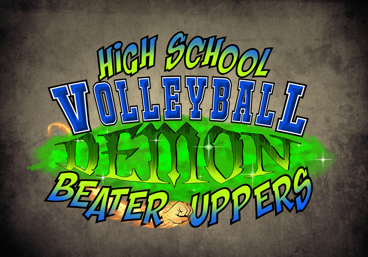 High School Beater Uppers — TTRPG Graphic Design